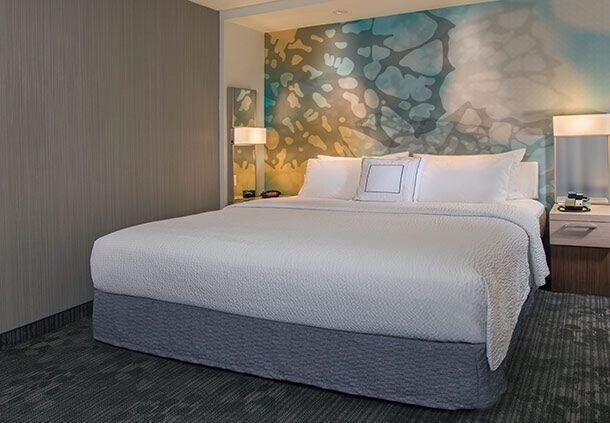 ספרינג Courtyard By Marriott Houston City Place מראה חיצוני תמונה